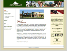 Tablet Screenshot of murphybank.com